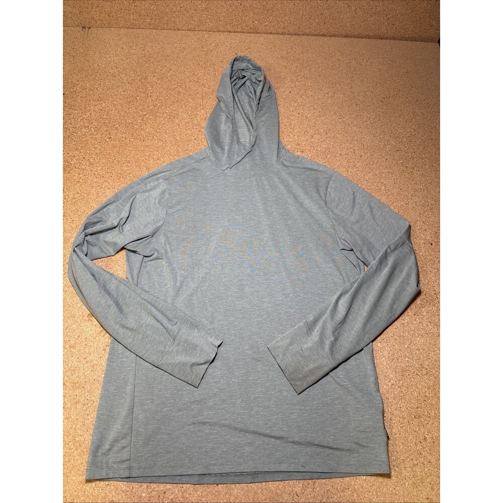 REI Co-op Sahara Shade Hoodie Shirt Mens Large Sage Green L/S  Performance